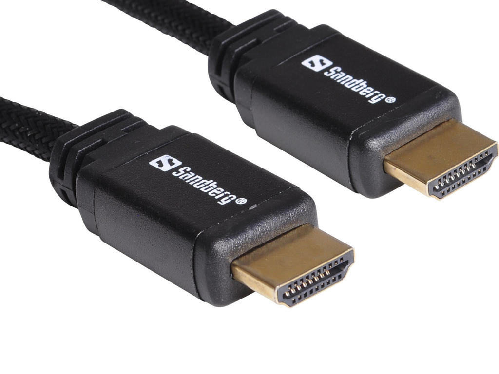 HDMI kabel 19M-19M sort 2 meter