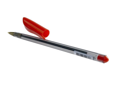 Kuglepen BNT m/hætte Generic 1.0 rød