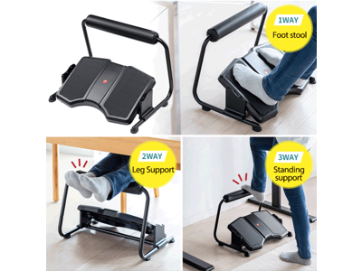 Fodstøtte Twin Relaxing 3191-1 sort