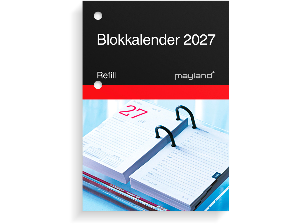 Blokkalender REFILL 2027