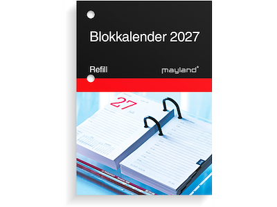 Blokkalender REFILL 2027