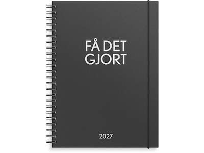 Få det gjort A5 ugekalender 2027