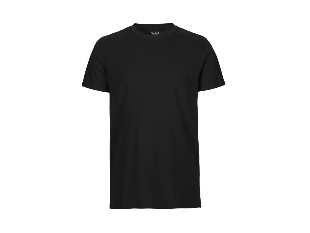Herre Fit T-shirt Neutral O61001 sort