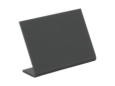 Bordskilt L-formet A8 sort securit 5 stk