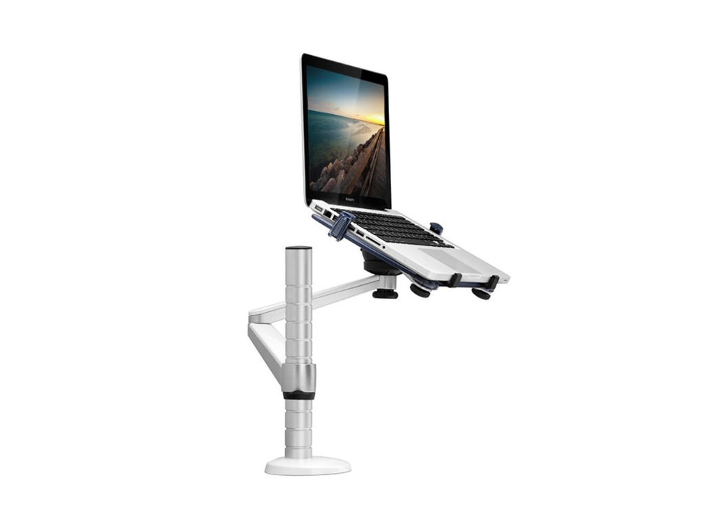 Wergon - Vitus - Justerbar Desktop holder til Tablet/Laptop 9-15.6" - Sølv