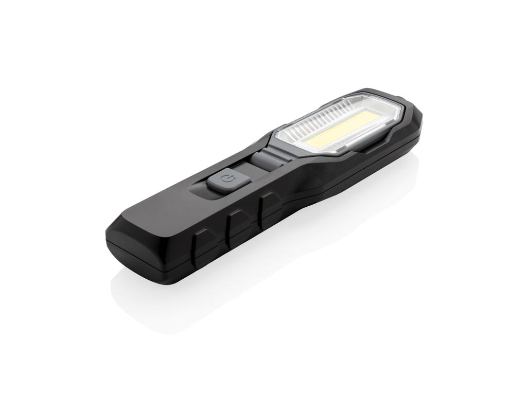 Heavy duty arbejdslys med COB, sort