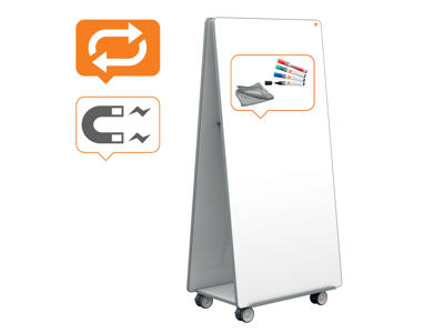 Nobo Move & Meet mobil whiteboardtavle basis