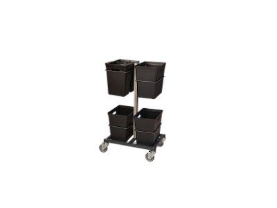 Affaldsvogn 5-rum til kildesortering