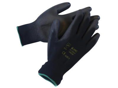 Arbejdshandske PU str.8/M 12 par