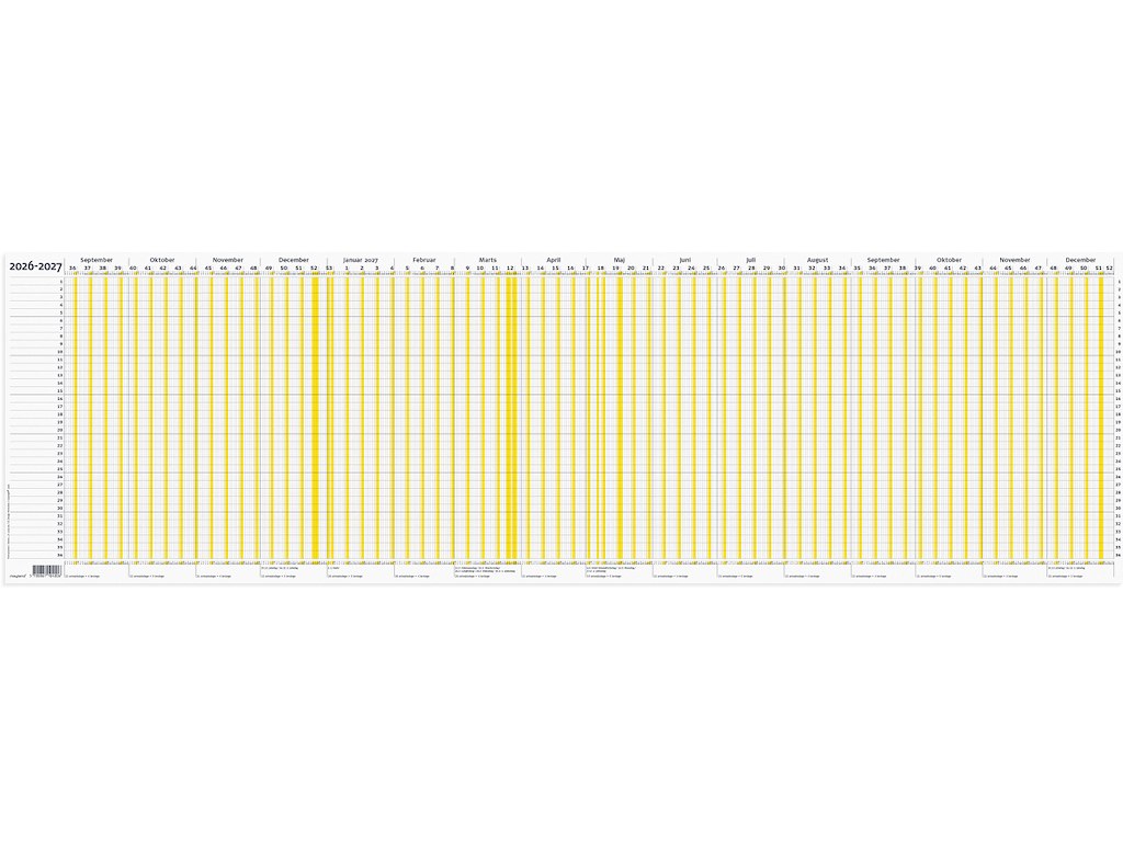 Ferie Planner 2026/2027