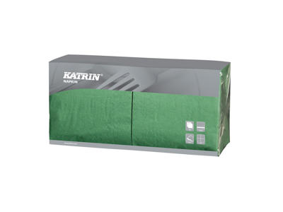 Servietter 33x33 cm 3-lags mørkegrøn 4x250 stk