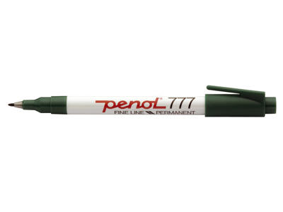Marker Penol 777 grøn