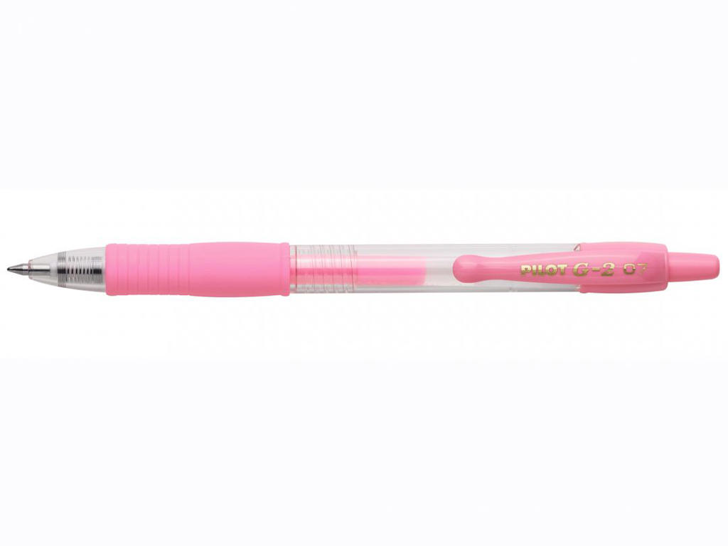 Pilot gelpen G-2 pastel 0,7 medium pink