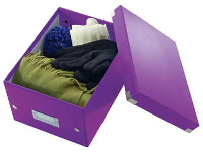 Arkivkasse S | Leitz | Click&Store | lilla