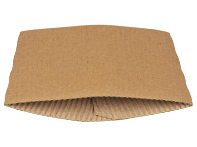 Papsleeve til 36/48cl papkrus brun 100 stk