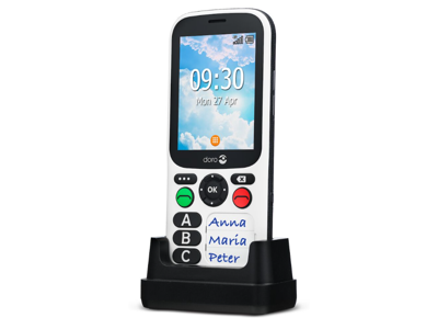 Doro 780X hvid 3G (omvendt betalingspligt)