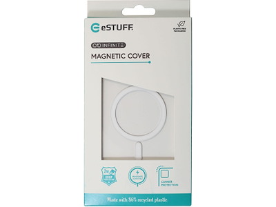 Cover til iPhone 17e/16e eSTUFF hvid