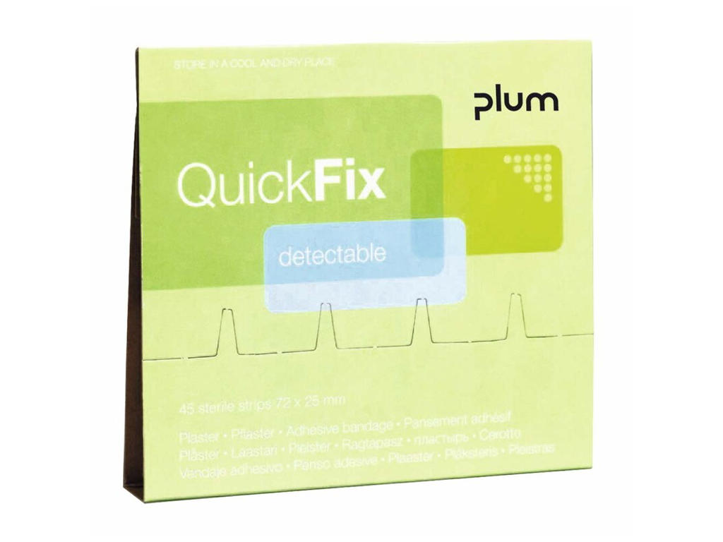 Plaster Plum QuickFix sporbar 72x25mm 45 stk