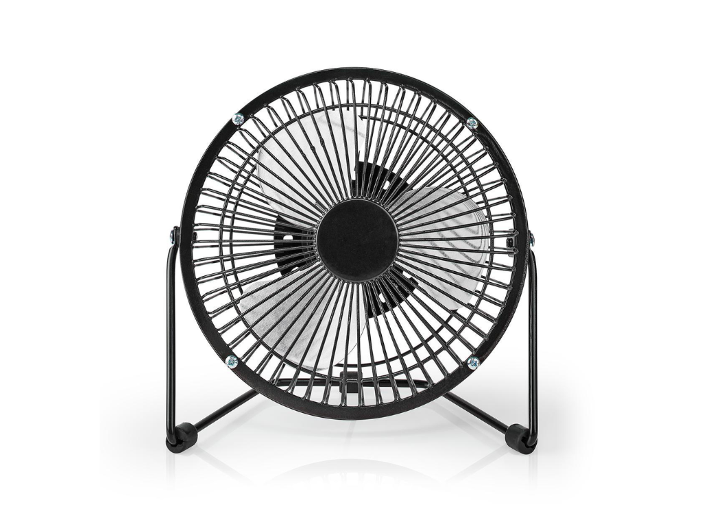 Ventilator Bord Ø 15 cm usb sort