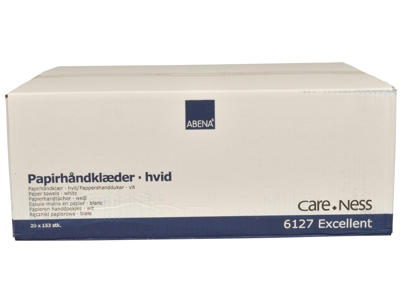 Håndklædeark Care-Ness Excellent C-fold 2-lags 3060 ark