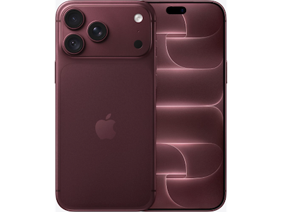 Apple iPhone 18 Pro Max 256 gb Bourgogne (Rød) (omvendt betalingspligt)