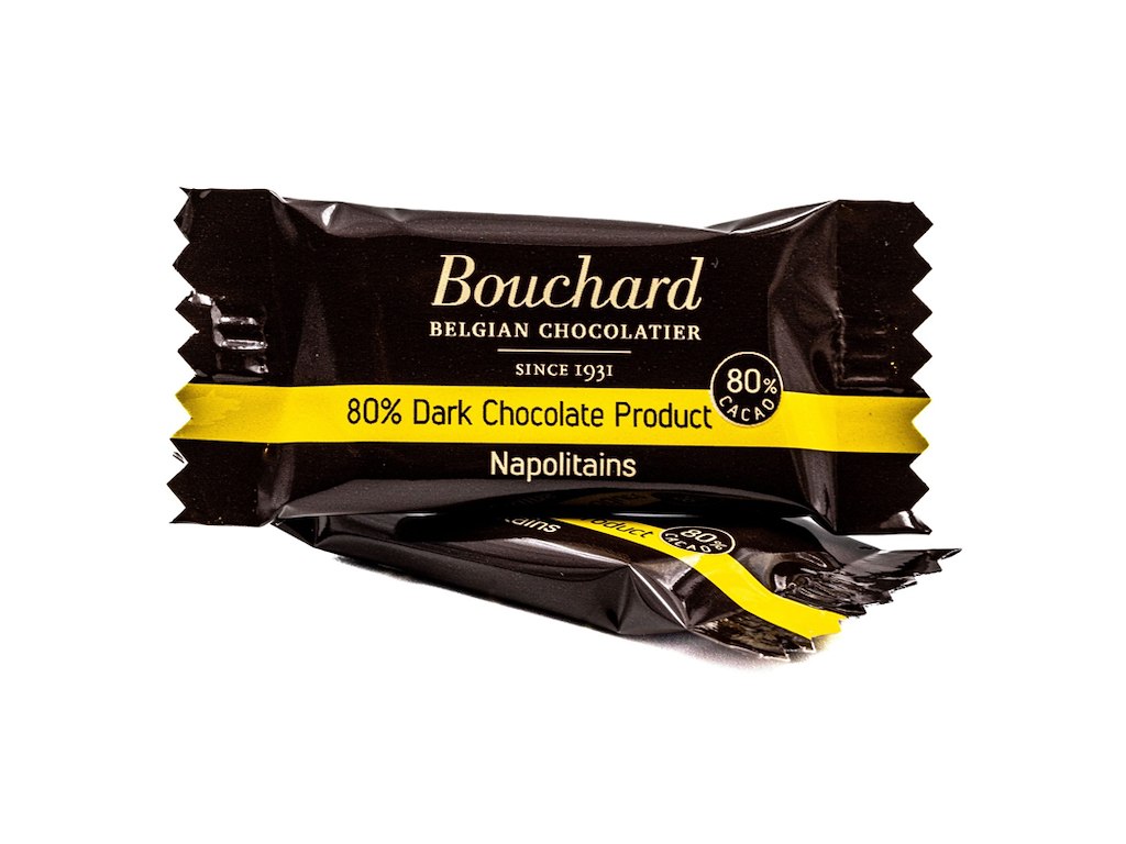 Chokolade Bouchard | Mørk 80% |  5 g/stk | 1 kg
