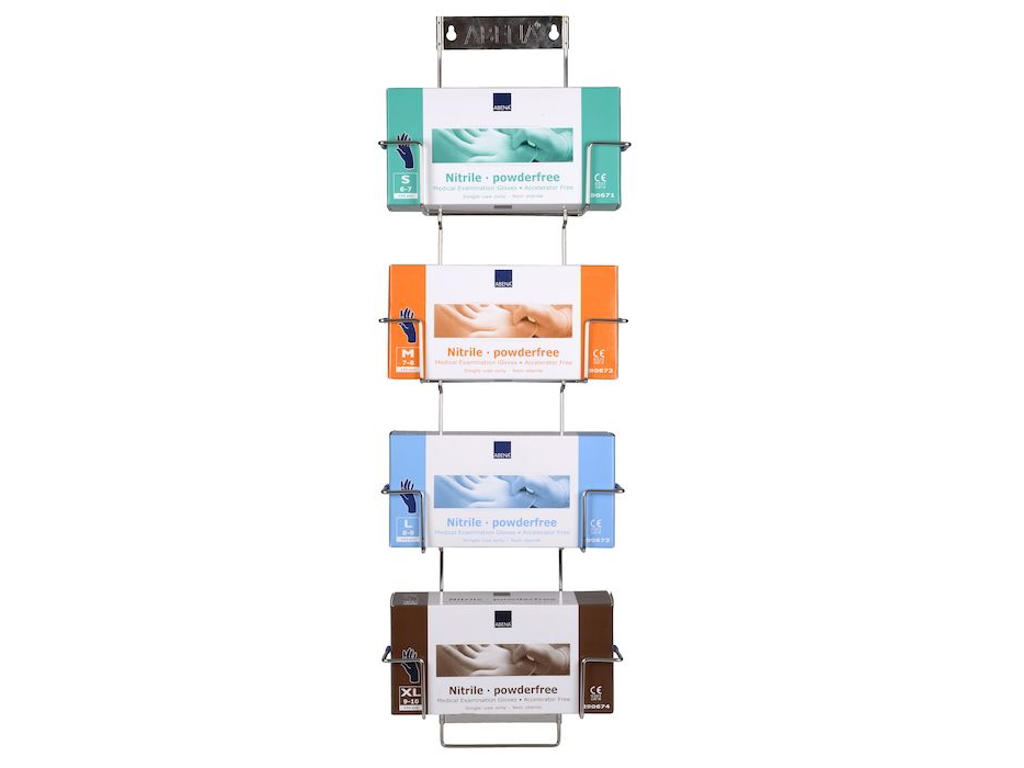 Handskestativ til 4 æsker