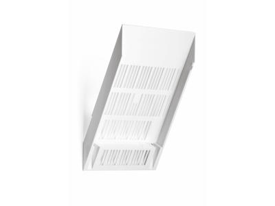 Brochureholder Flexiboxx A4 1 rum lodret hvid
