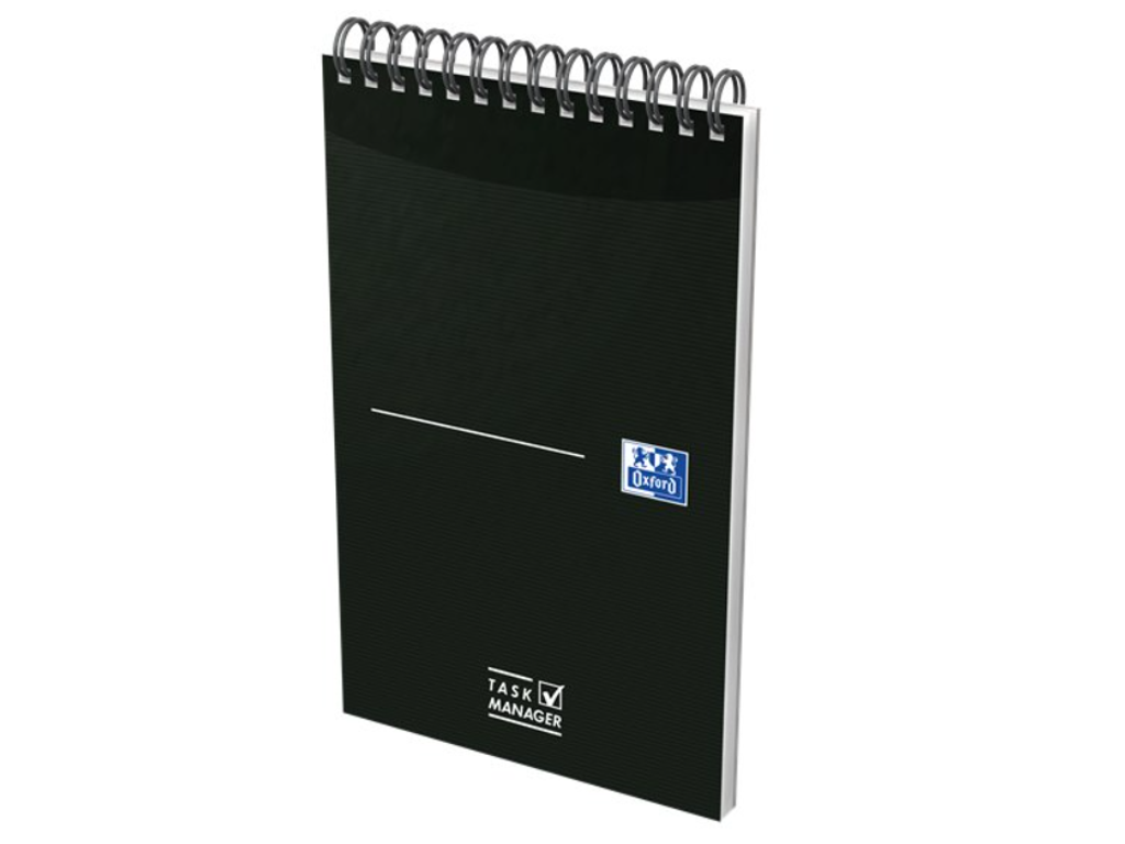 Notesbog Oxford Task Manager 125x200 70 ark
