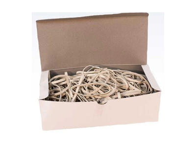 Elastikker | 160x5mm | hvid | 1 kg ca 500 stk