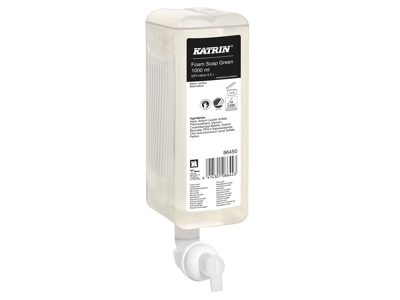 Skumsæbe Katrin Green klar 1000 ml 6 stk