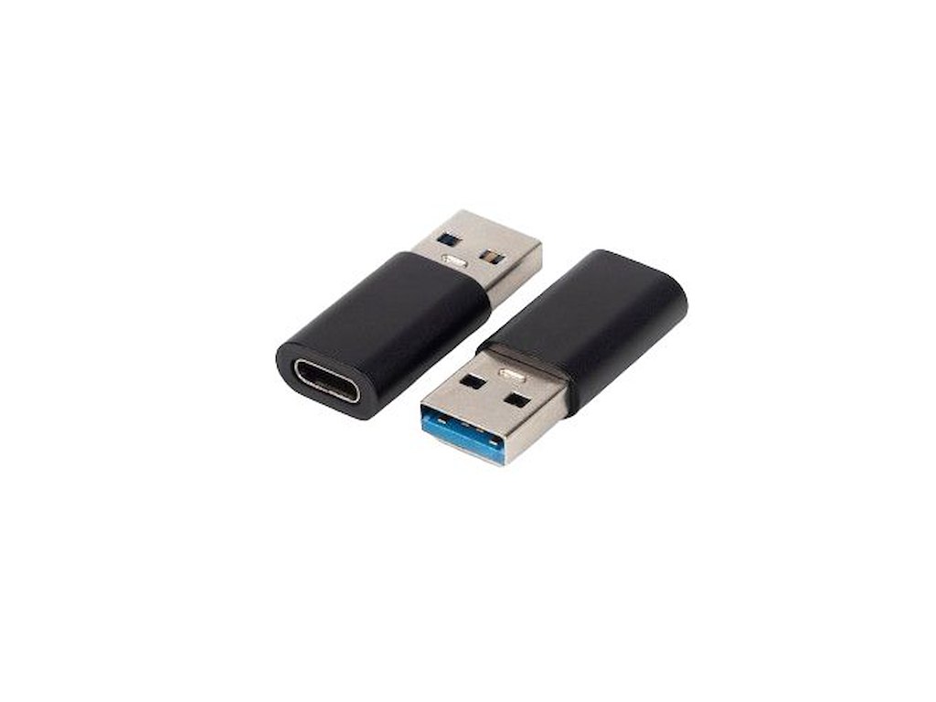 Adapter USB 3.0 A til - USB-C Sort