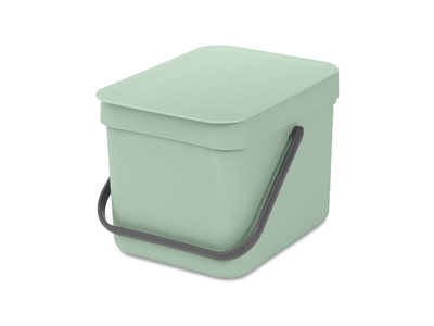 Brabantia affaldsspand med låg | 6 liter | Grøn | Affaldssystem