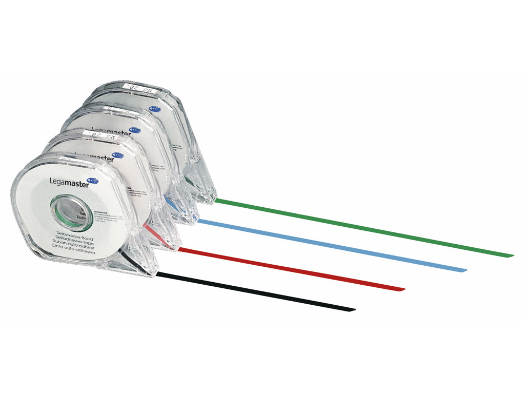 Tape til tavler 2,5 mm x 16 meter blå Legamaster