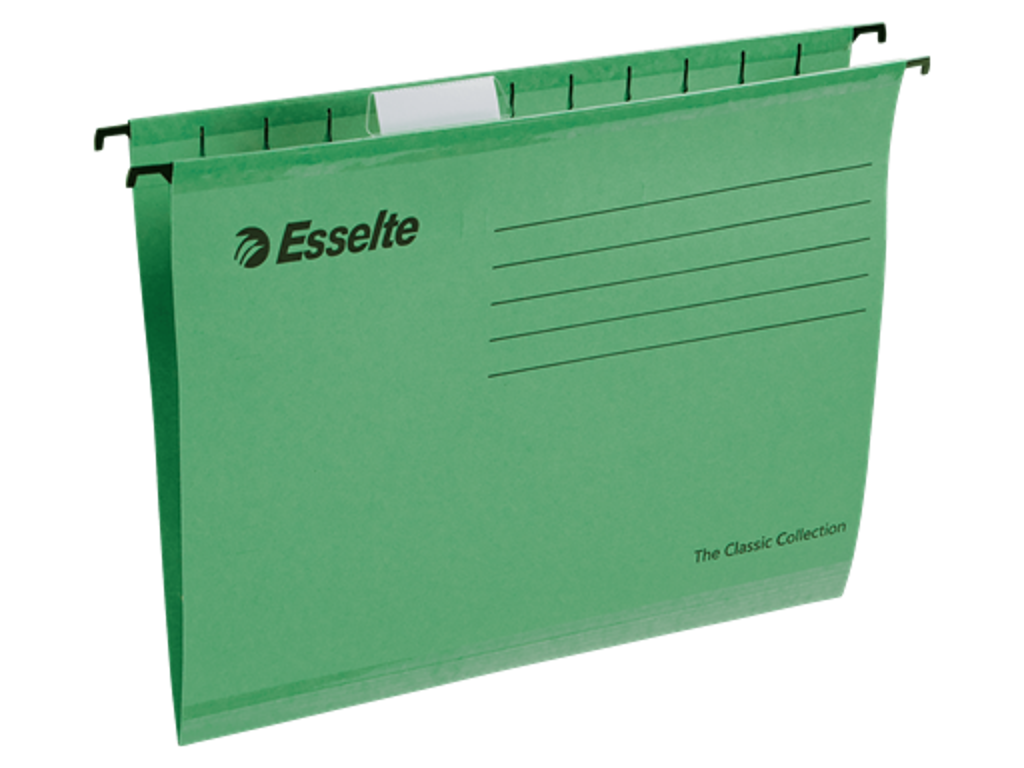 Hængemappe Esselte standard A4 grøn 25 stk