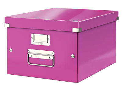 Arkivkasse M | Leitz | Click&Store | pink