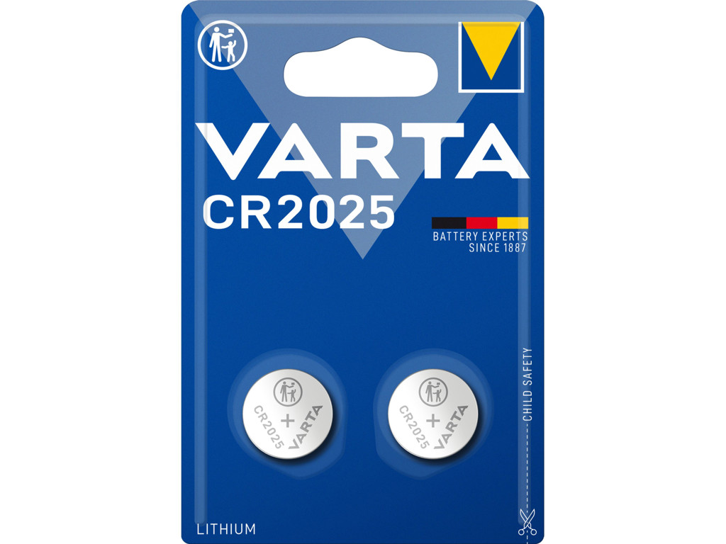 Batteri Varta CR2025 2 stk