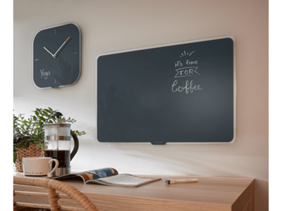 Magnetisk glastavle Leitz Cosy | 60 x 80 cm | Grå