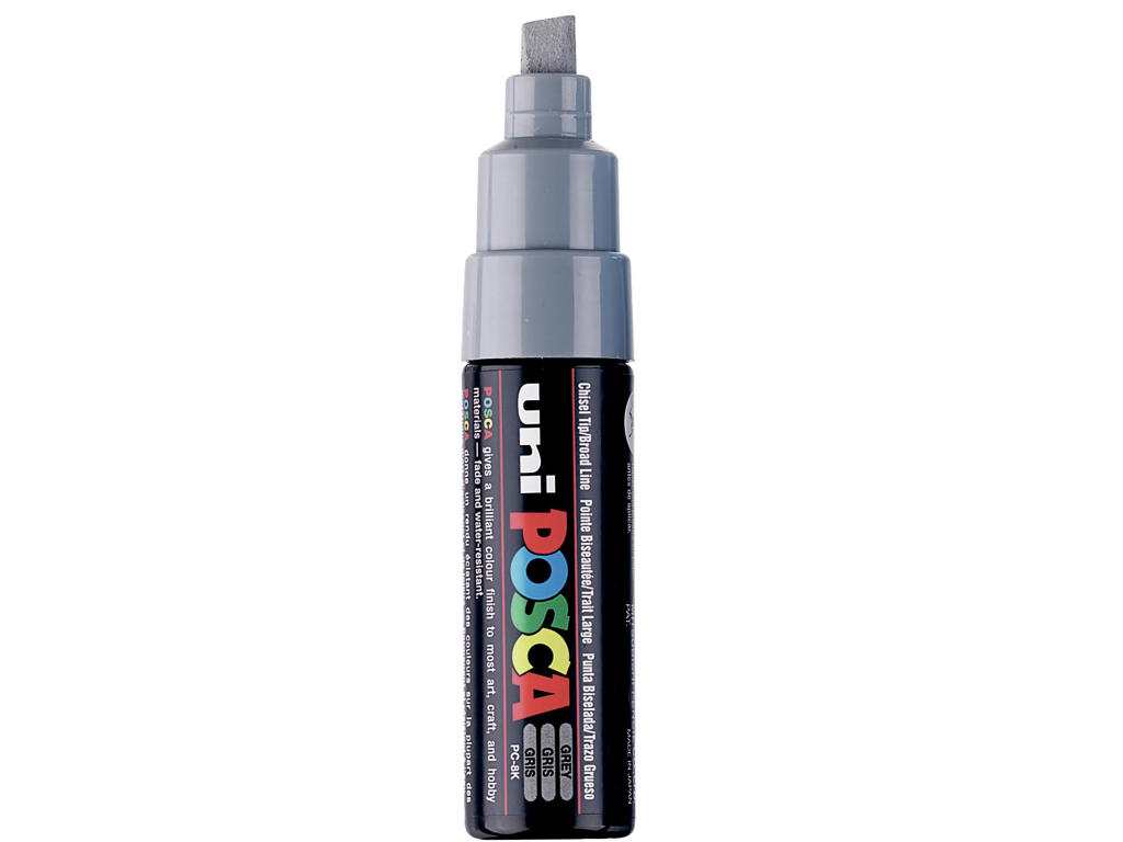 Paintmarker Uni Posca PC-8K grey