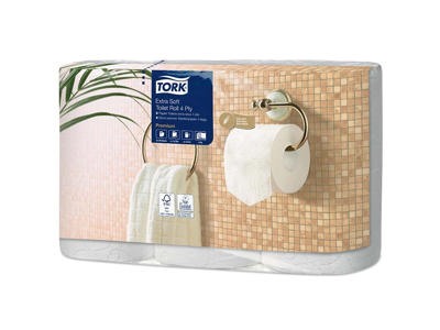 Toiletpapir Tork T4 110406 Extra Soft 4-lags 42 rl.