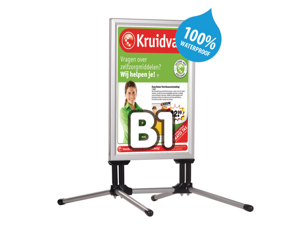 Gadeskilt Twin light Wind B1 70x100 cm