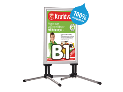 Gadeskilt Twin light Wind B1 70x100 cm