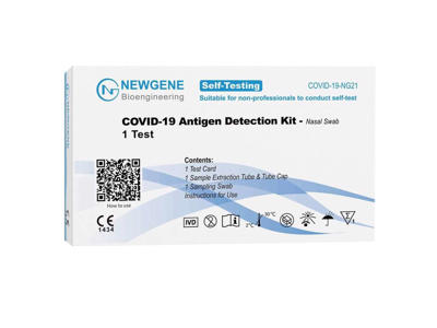 Antigen testkit til næsen Newgene CE-mærket