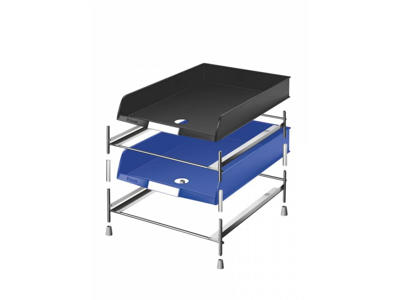 Brevbakkestativ 4310 krom til C4 brevbakker