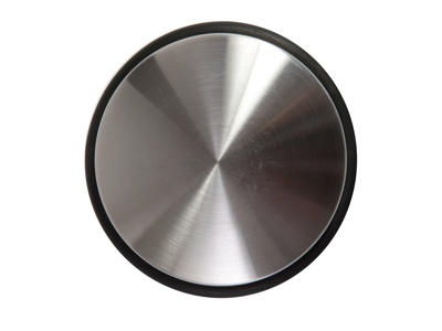 Dørstopper rund Ø11 cm metal/sort