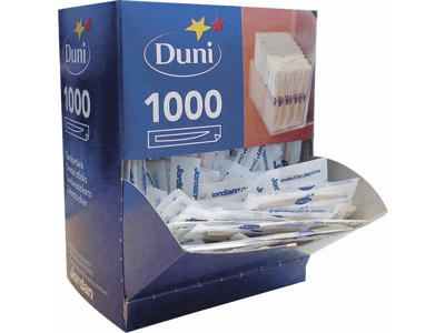 Tandstikker | Jordan | træ | enkelt-indpakket | 1000 stk