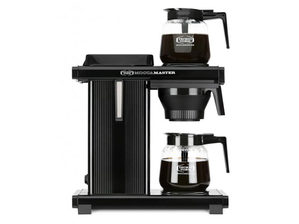Moccamaster Kaffemaskine  2 glaskander manuel sort