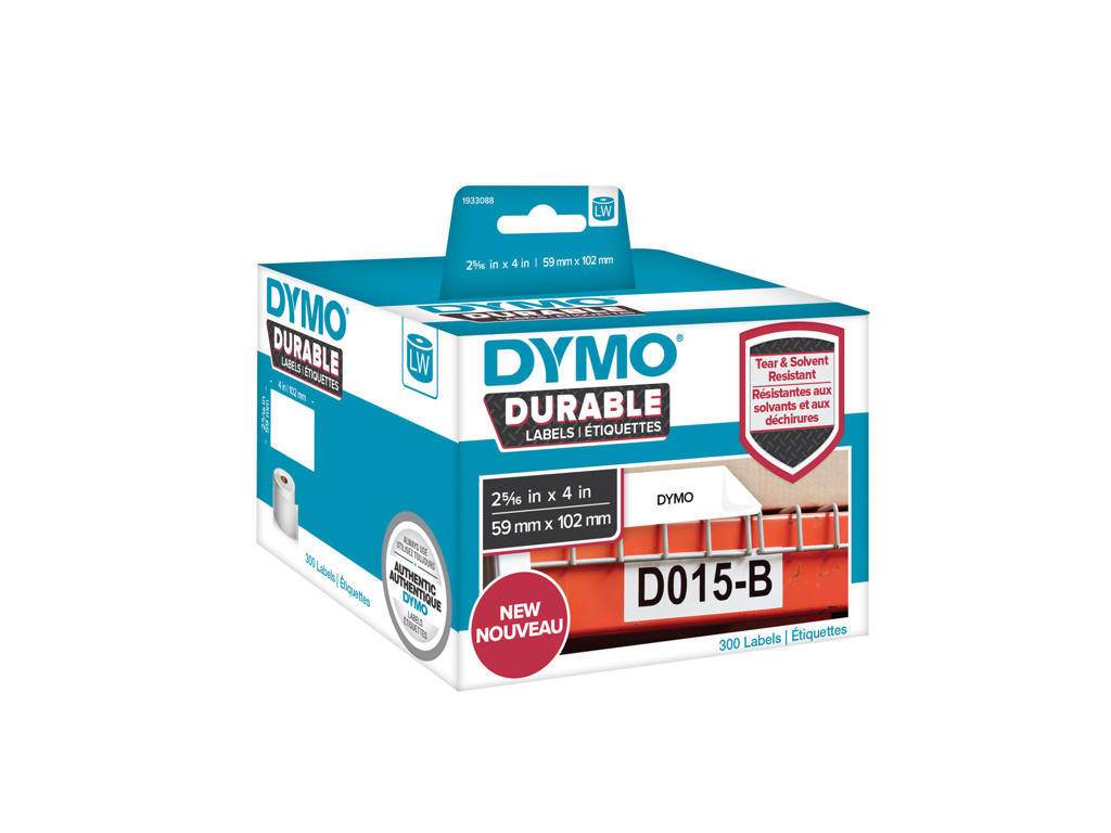 Dymo etiketter 59x102mm fragtlabel 300 stk
