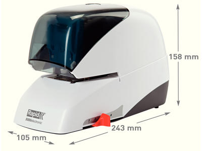 Elektrisk hæftemaskine Rapid 5050E hvid