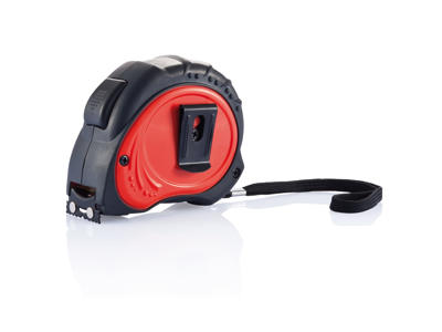 Tool Pro målebånd - 8m/25mm, rød